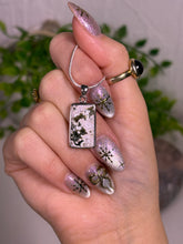Load image into Gallery viewer, Orbicular Jasper C with druzy 925s
