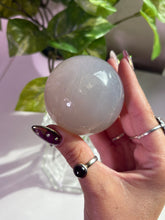 Load image into Gallery viewer, (B) Blue Rose Quartz sphere

