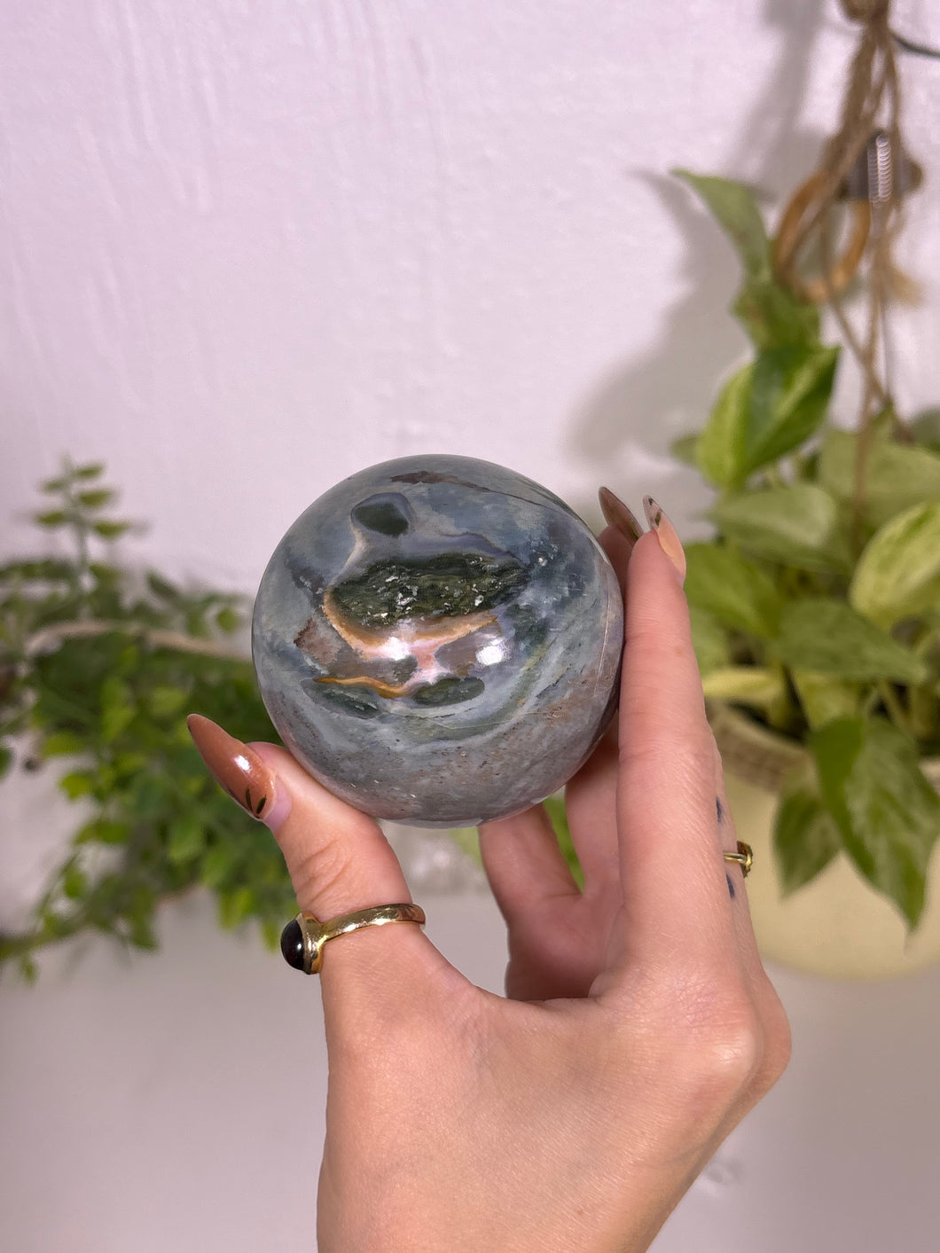 Sea Jasper sphere