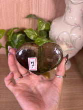 Load image into Gallery viewer, (7) Smoky Quartz heart from Brazil
