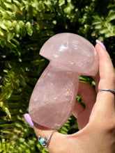 Load image into Gallery viewer, Rose Quartz mushroom C
