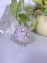 Load image into Gallery viewer, Pink Amethyst sphere A
