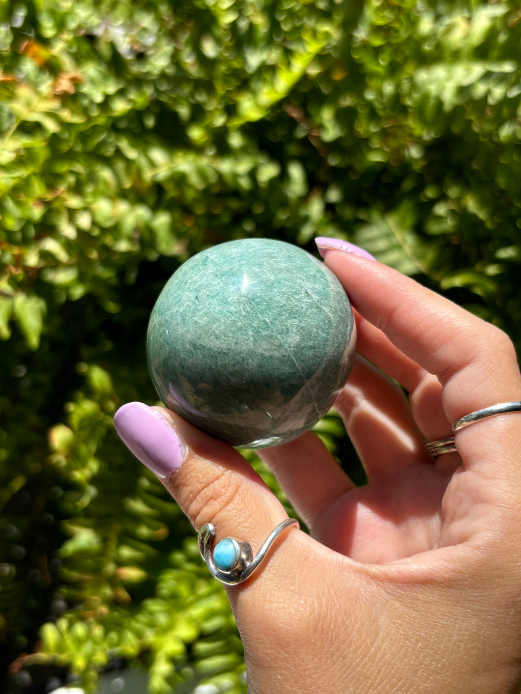 Amazonite sphere B