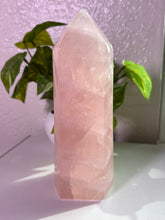 Load image into Gallery viewer, (FIXED DISCOUNTED) Rose Quartz tower
