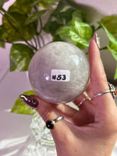 Load image into Gallery viewer, (N) Blue Rose Quartz sphere
