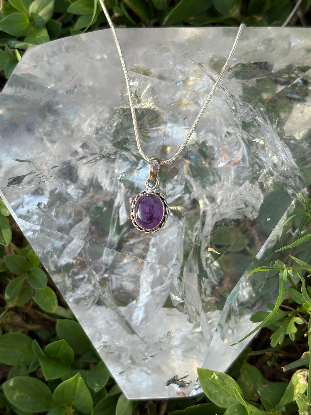 Amethyst pendant