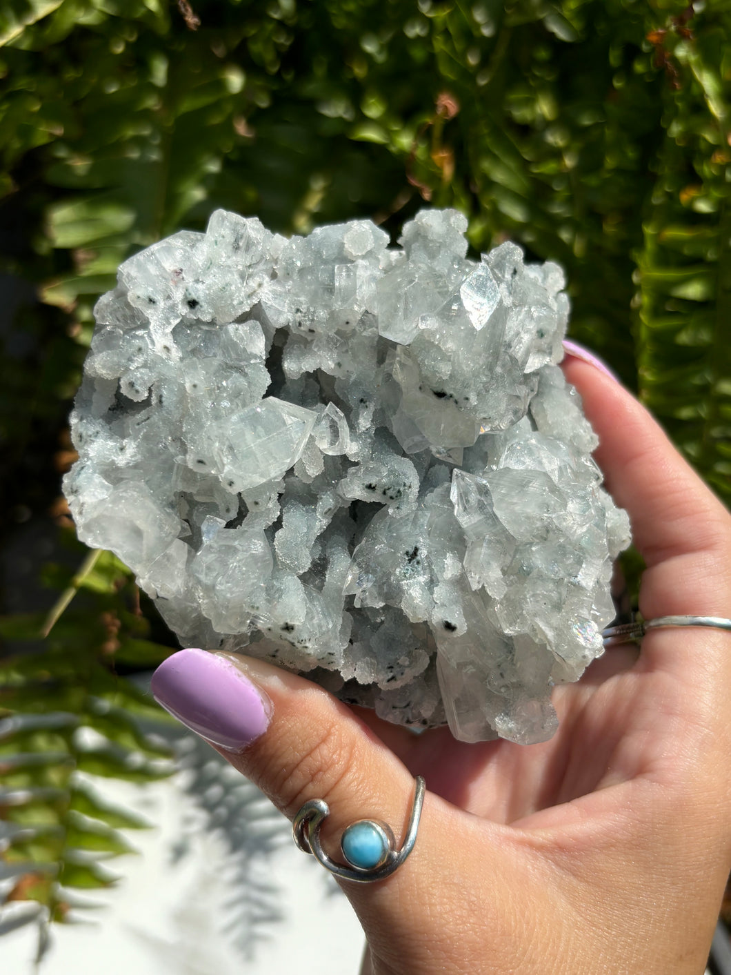 Sugary Apophyllite cluster C