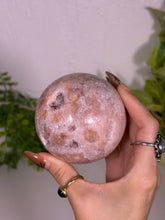 Load image into Gallery viewer, Pink Amethyst sphere H
