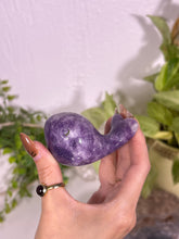 Load image into Gallery viewer, Lepidolite whale F
