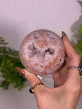 Load image into Gallery viewer, Pink Amethyst sphere J
