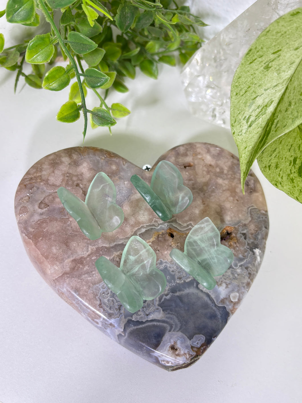 Fluorite 3D butterflies