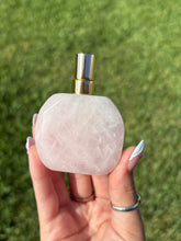 Load image into Gallery viewer, Rose Quartz perfume bottle
