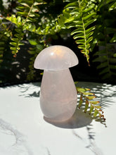 Load image into Gallery viewer, Rose Quartz mushroom D
