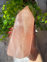 Load image into Gallery viewer, Large Rose Quartz tower
