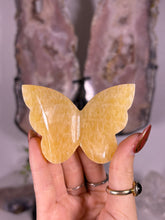 Load image into Gallery viewer, Orange Calcite butterfly
