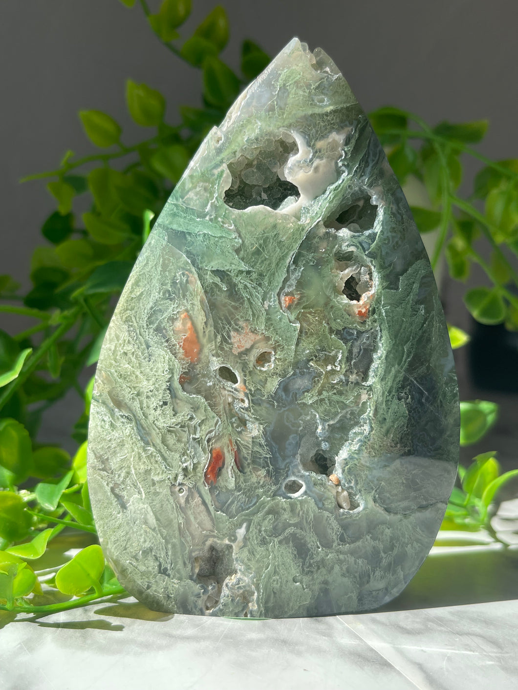 Moss Agate flame A