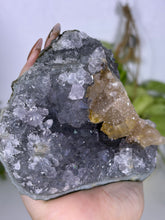 Load image into Gallery viewer, Amethyst with Calcite L (Brazil)

