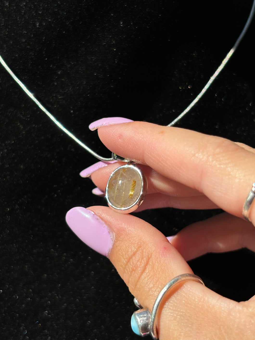 Rutile pendant B 925s