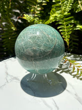 Load image into Gallery viewer, Large Amazonite sphere
