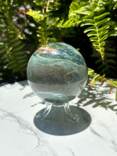 Load image into Gallery viewer, Sea Jasper sphere B
