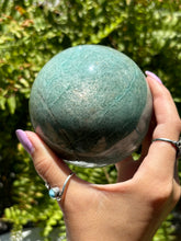 Load image into Gallery viewer, Large Amazonite sphere
