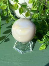 Load image into Gallery viewer, Creamy Agate sphere G
