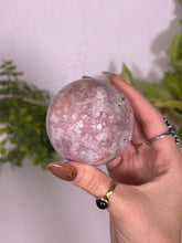 Load image into Gallery viewer, Pink Amethyst sphere B
