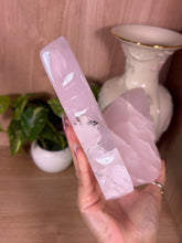 Load image into Gallery viewer, 3D Pink Mangano Calcite  butterfly
