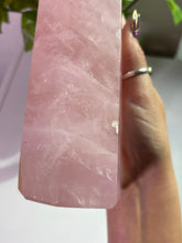 Load image into Gallery viewer, (FIXED DISCOUNTED) Rose Quartz tower

