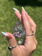Load image into Gallery viewer, #12 Amethyst gusher with CQ charm 925s
