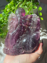 Load image into Gallery viewer, Fluorite Sea statement piece
