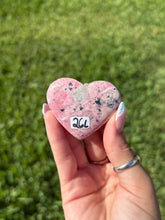 Load image into Gallery viewer, Rhodonite heart L
