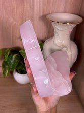 Load image into Gallery viewer, (A) 3D pink Mangano Calcite butterfly
