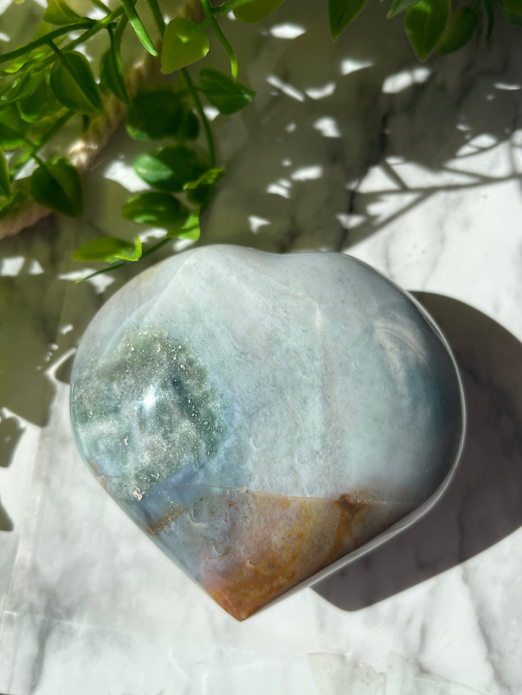 Ocean Jasper heart