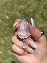 Load image into Gallery viewer, #9 Rose Quartz gusher w charm 925s
