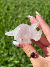 Load image into Gallery viewer, Triceratops Rose Quartz
