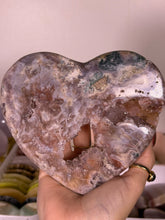 Load image into Gallery viewer, Pink Amethyst heart
