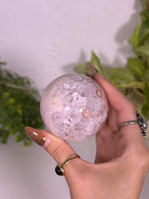 Load image into Gallery viewer, Pink Amethyst sphere A
