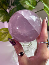 Load image into Gallery viewer, (G Lavender Dreams) Lavender Quartz Sphere
