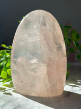 Load image into Gallery viewer, (Has some star flash) rose Quartz freeform
