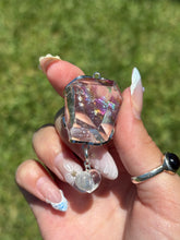 Load image into Gallery viewer, #15 Rutile Quartz gusher w charm 925s
