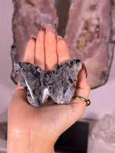 Load image into Gallery viewer, Larvikite butterfly

