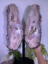 Load image into Gallery viewer, HUGE pink amethyst butterfly wings statement piece (comes with mystery box)
