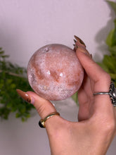 Load image into Gallery viewer, Pink Amethyst sphere H
