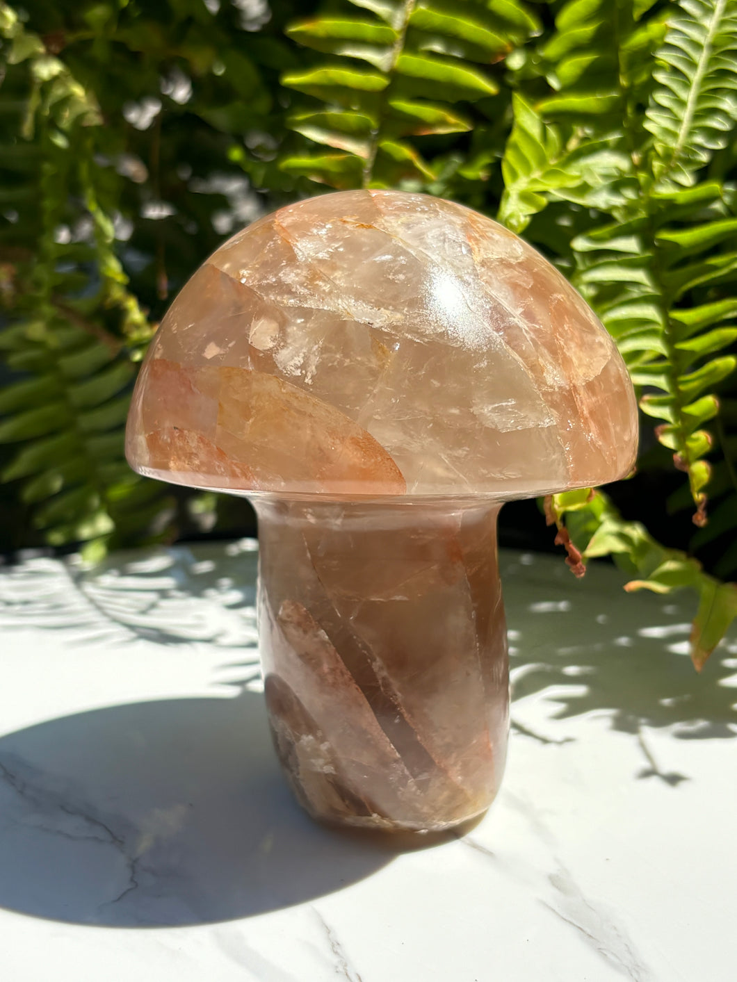 Fire Quartz mushroom