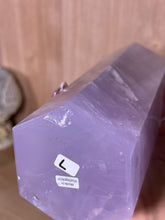 Load image into Gallery viewer, (3.1 lbs Purple jam slightly imperfect discounted) Lavender Quartz tower
