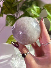 Load image into Gallery viewer, (N) Blue Rose Quartz sphere
