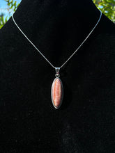 Load image into Gallery viewer, Rhodochrosite pendant 925s B
