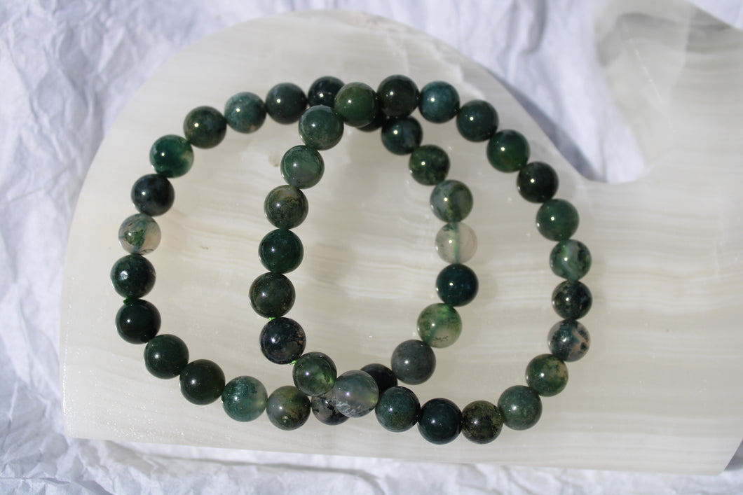 Moss Agate bracelet