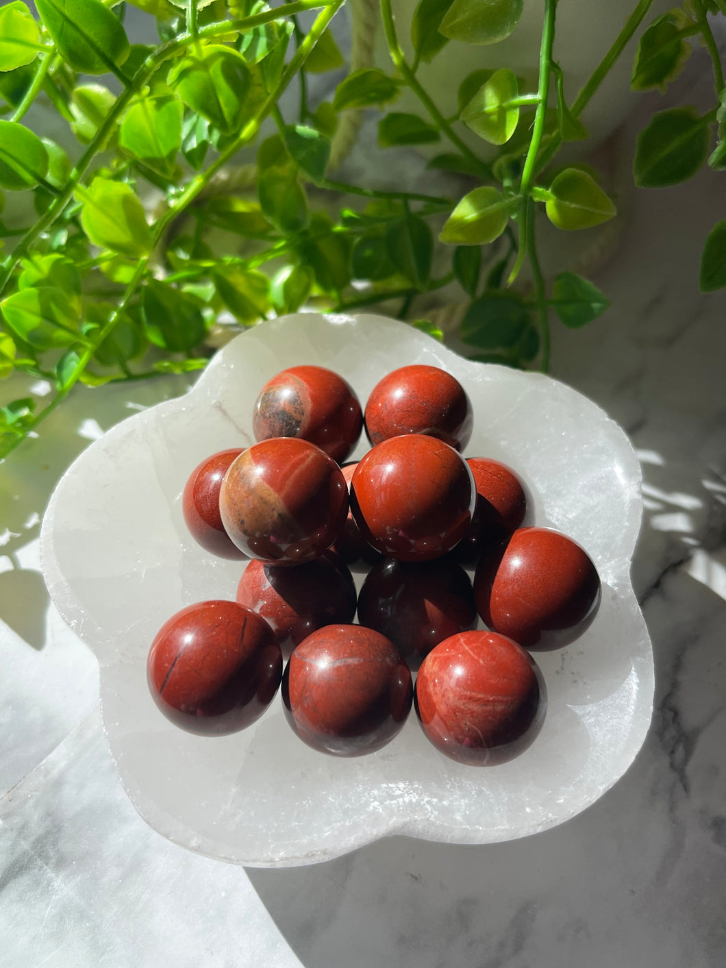 Red Jasper mini sphere